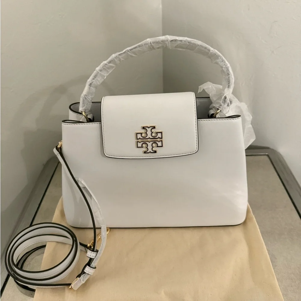 New Without Tag Tory Burch britten satchel